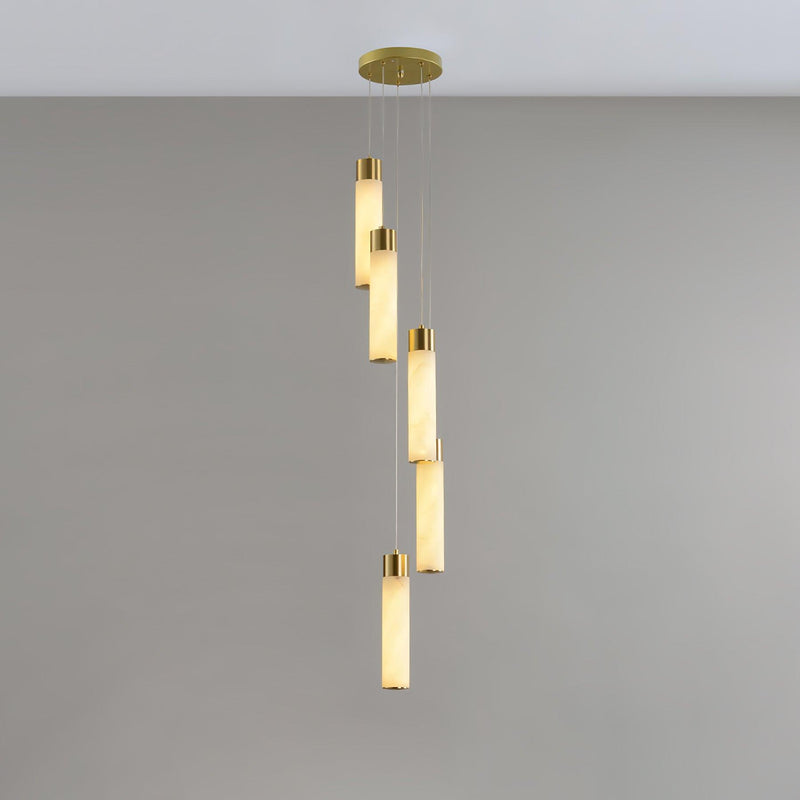 Celestial Alabaster Cascade Chandelier-DWHOME
