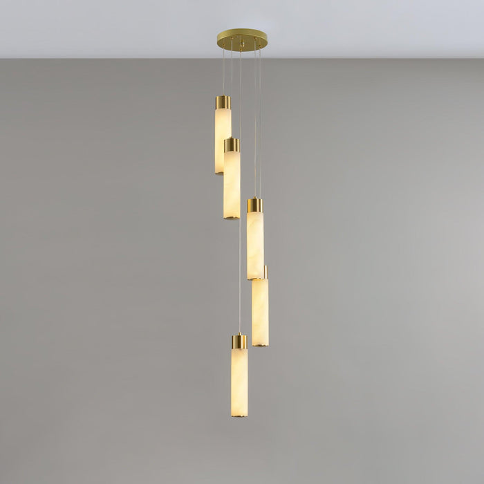 Celestial Alabaster Cascade Chandelier - DWHOME