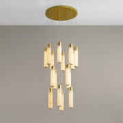 Celestial Alabaster Cascade Chandelier-DWHOME