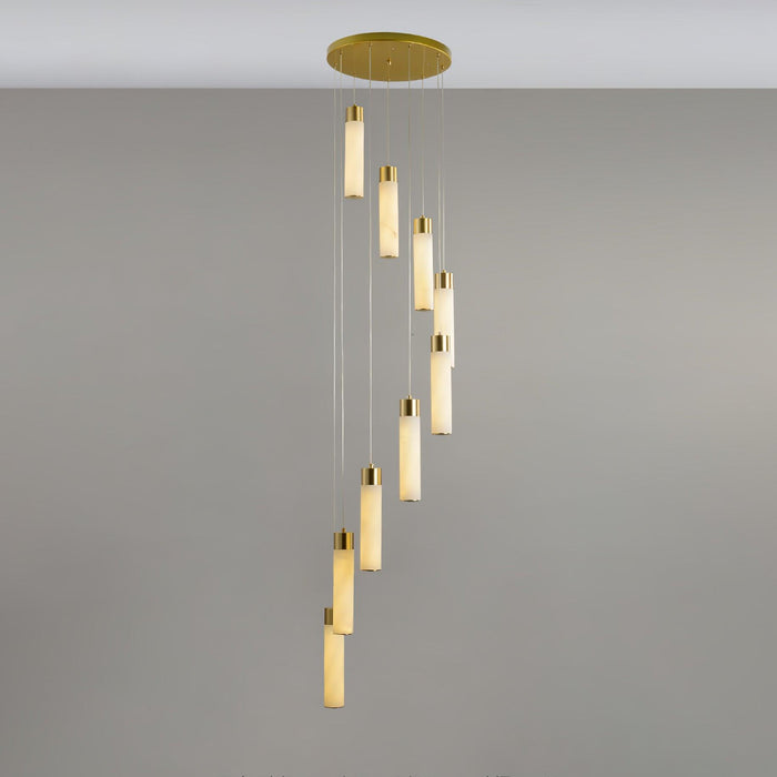 Celestial Alabaster Cascade Chandelier - DWHOME