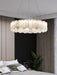 Celestial Alabaster Round Chandelier-DWHOME