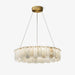 Celestial Alabaster Round Chandelier.