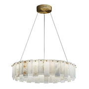 Celestial Alabaster Round Chandelier-DWHOME