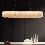 Celestial Alabaster Round Chandelier-DWHOME
