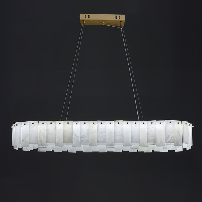 Celestial Alabaster Round Chandelier - Vakkerlight