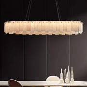 Celestial Alabaster Round Chandelier-DWHOME