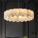 Celestial Alabaster Round Chandelier.