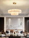 Celestial Alabaster Round Chandelier-DWHOME