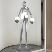Celestial Guardian Sculpture Floor Lamp-DWHOME