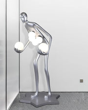 Celestial Guardian Sculpture Floor Lamp-DWHOME