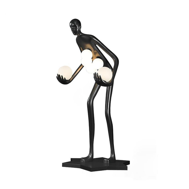 Celestial Guardian Sculpture Floor Lamp-DWHOME
