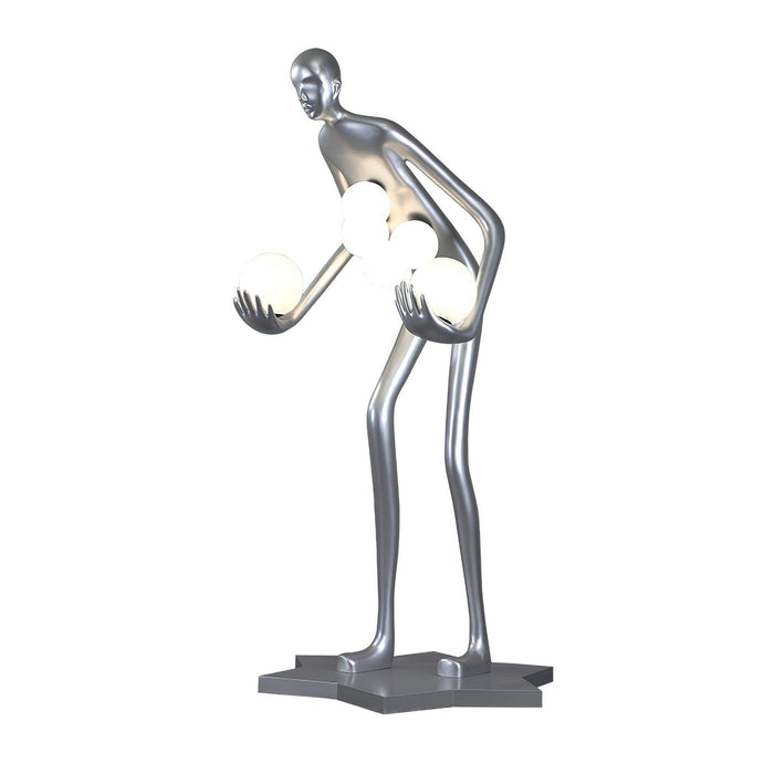 Celestial Guardian Sculpture Floor Lamp-DWHOME