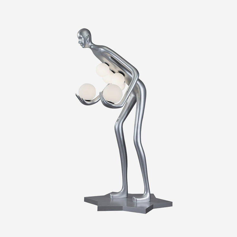 Celestial Guardian Sculpture Floor Lamp-DWHOME