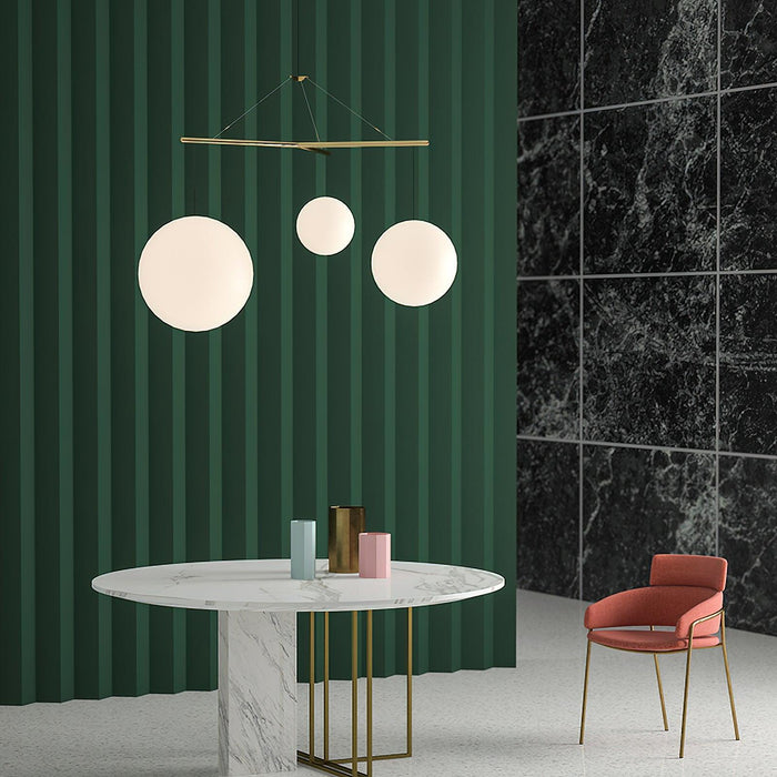 Celestial Orb Trio Pendant Lamp-DWHOME