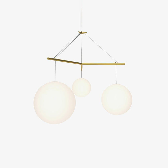 Celestial Orb Trio Pendant Lamp.