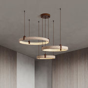 Celestial Orbit Travertine Chandelier-DWHOME
