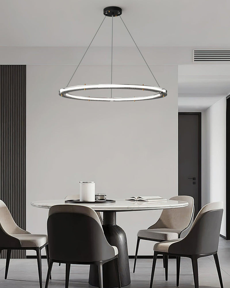Celestial Rings Chandelier-DWHOME