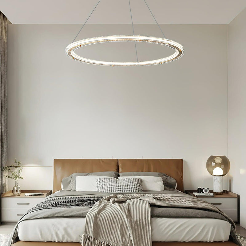 Celestial Rings Chandelier-DWHOME