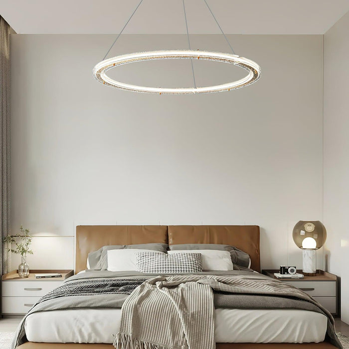 Celestial Rings Chandelier-DWHOME
