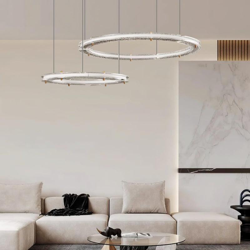 Celestial Rings Chandelier-DWHOME