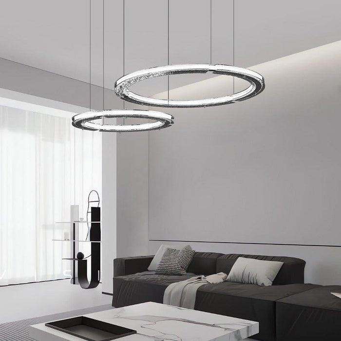 Celestial Rings Chandelier-DWHOME