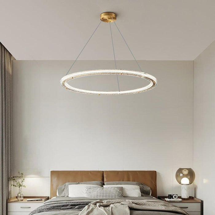 Celestial Rings Chandelier-DWHOME