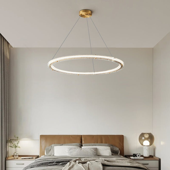 Celestial Rings Chandelier.