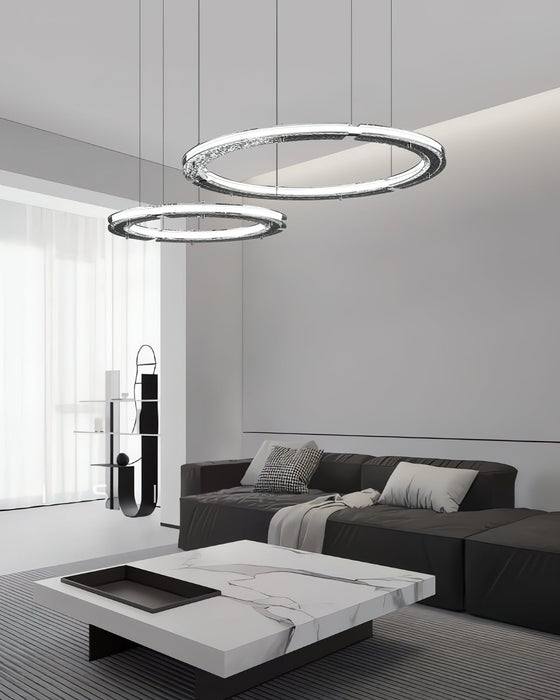 Celestial Rings Chandelier