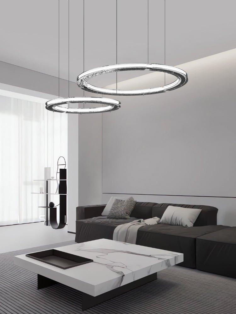 Celestial Rings Chandelier-DWHOME