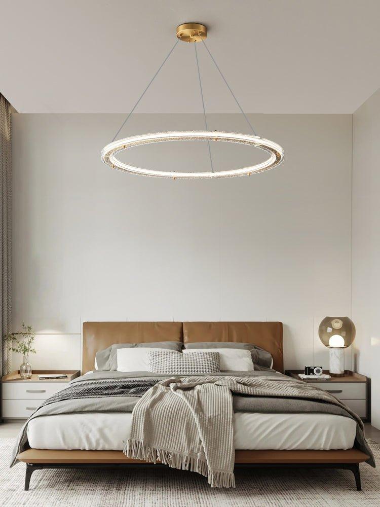 Celestial Rings Chandelier-DWHOME
