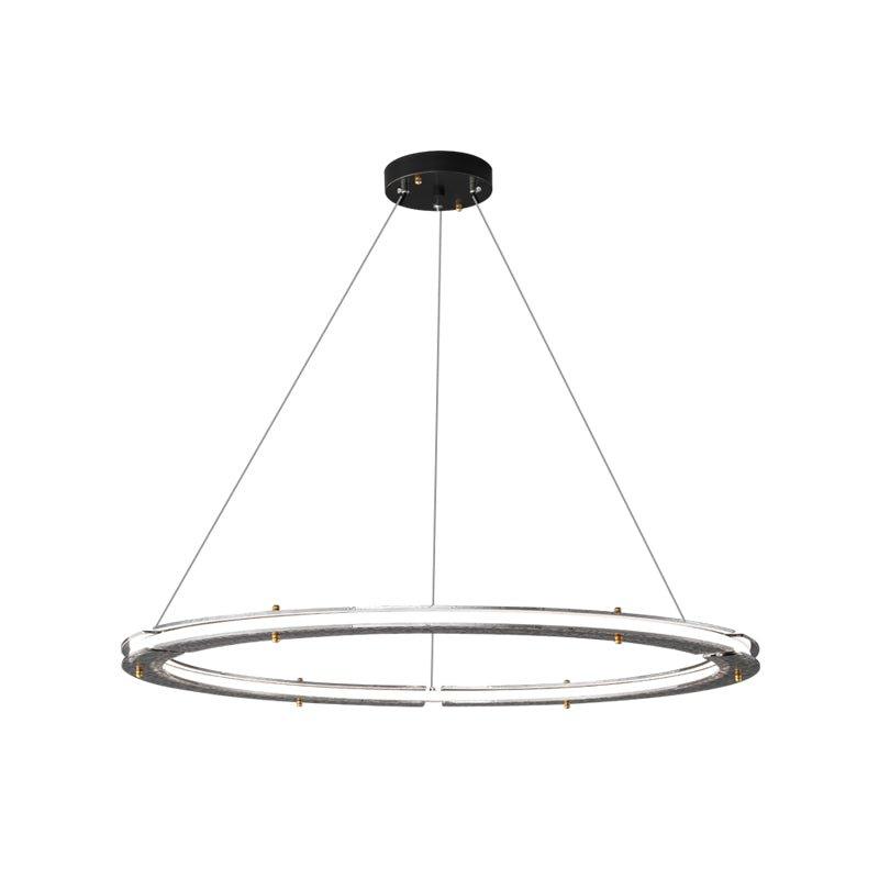 Celestial Rings Chandelier-DWHOME