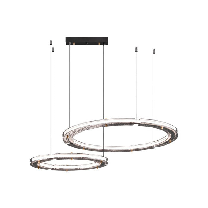 Celestial Rings Chandelier.