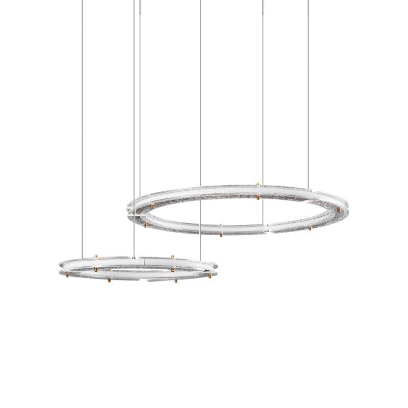 Celestial Rings Chandelier-DWHOME