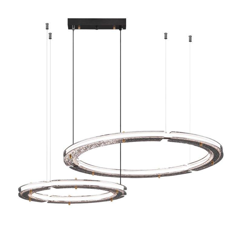 Celestial Rings Chandelier-DWHOME