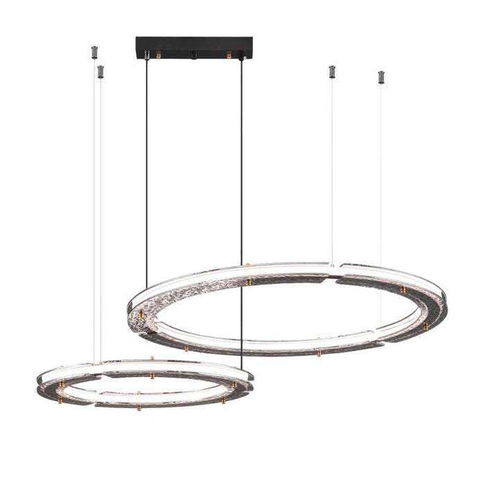 Celestial Rings Chandelier.