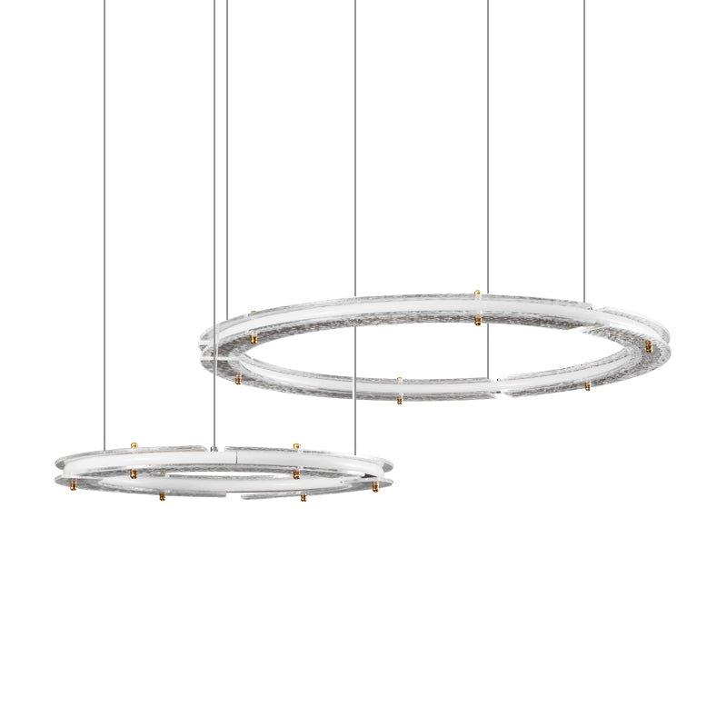 Celestial Rings Chandelier-DWHOME