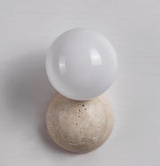 Celestial Travertine Wall Sconce-DWHOME