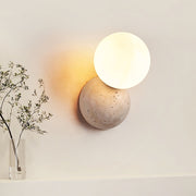 Celestial Travertine Wall Sconce-DWHOME