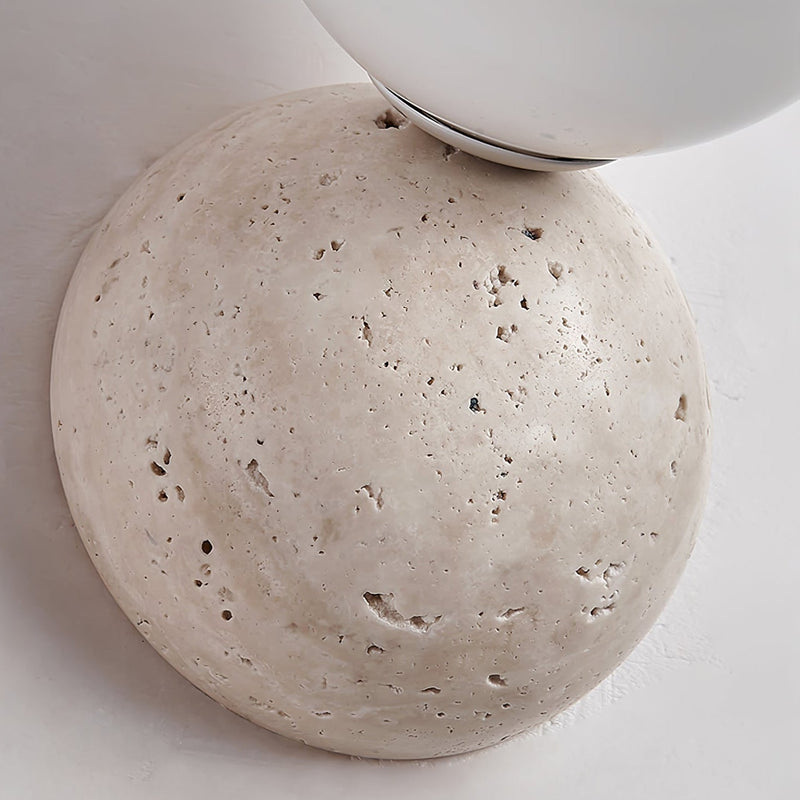 Celestial Travertine Wall Sconce-DWHOME