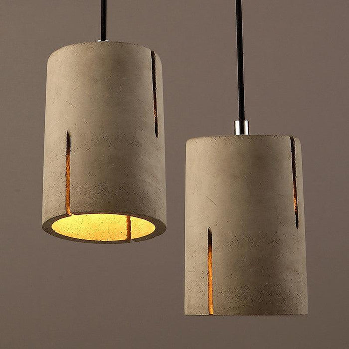 Rios Cement Concrete Pendant Light-DWHOME