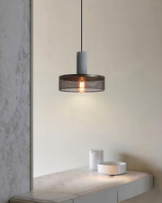 Cement Mesh Pendant Light-DWHOME