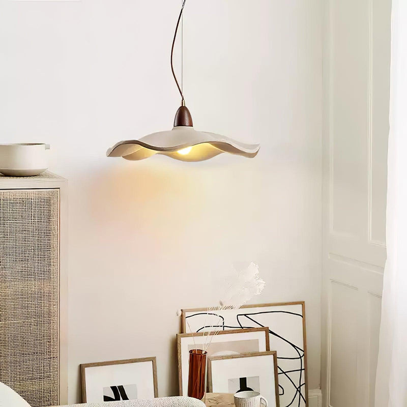 Cement Wave Pendant Light-DWHOME