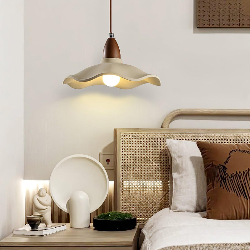 Cement Wave Pendant Light-DWHOME