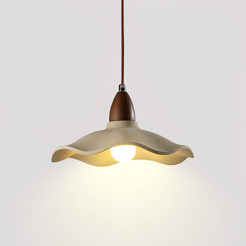 Cement Wave Pendant Light-DWHOME