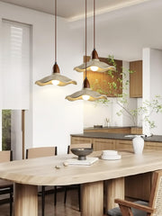 Cement Wave Pendant Light-DWHOME