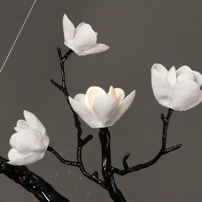 Ceramic Flower Chandelier-DWHOME
