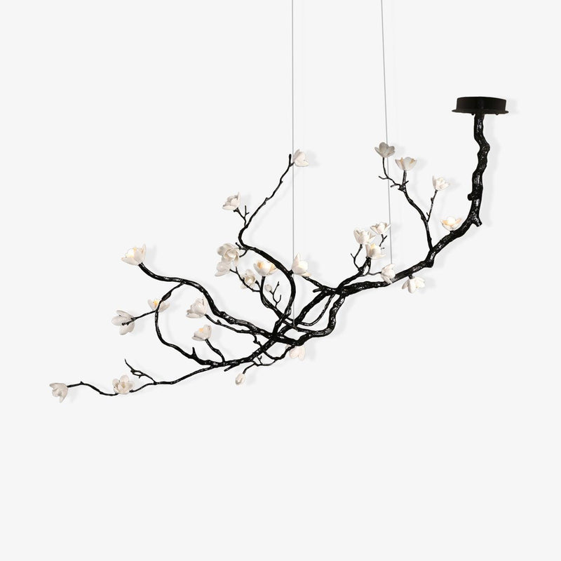 Chandelier Fleur en Céramique-DWHOME