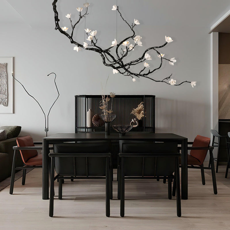 Chandelier Fleur en Céramique-DWHOME