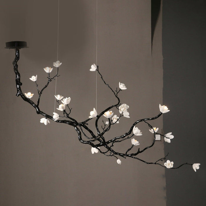 Ceramic Flower Chandelier-DWHOME