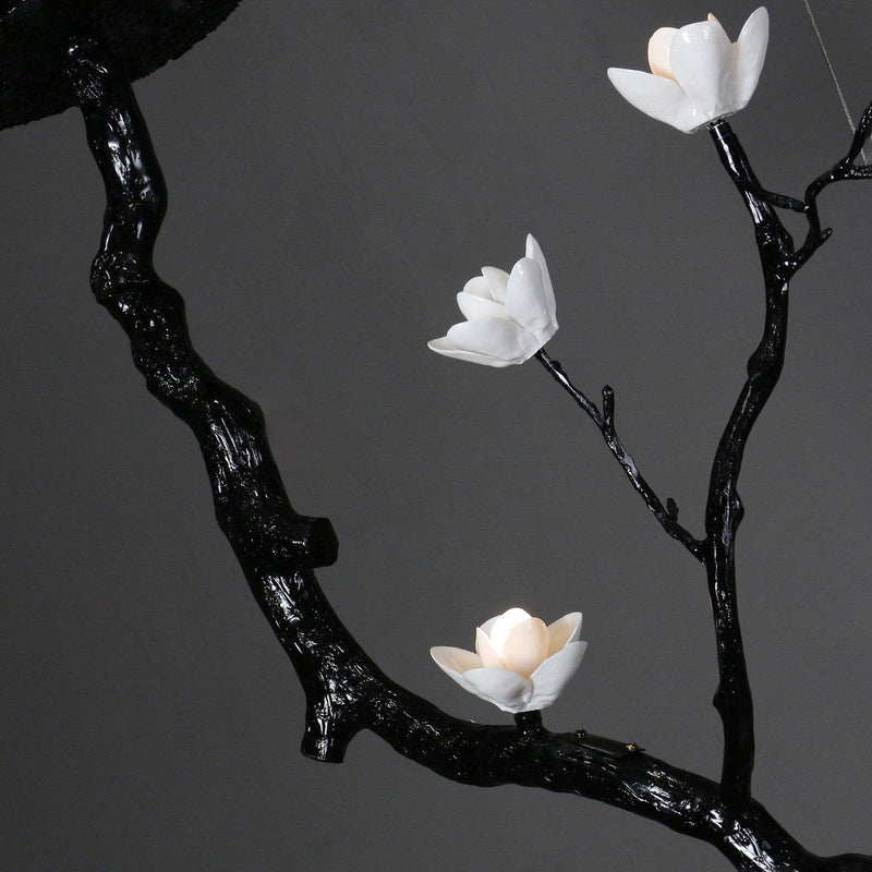 Chandelier Fleur en Céramique-DWHOME